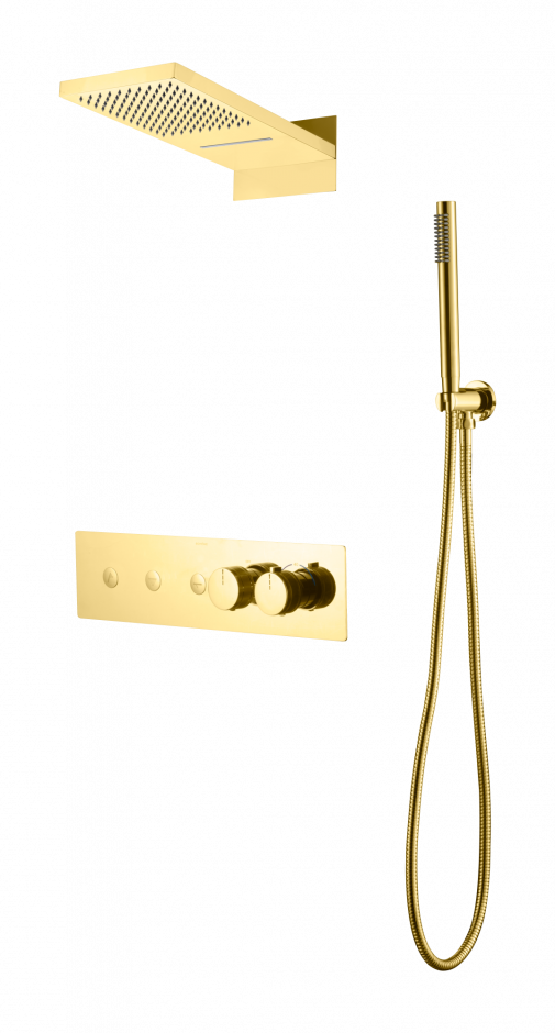 Встроенная душевая система с термостатом Boheme Fusion 131 ФОТО