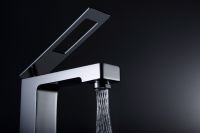 Однорычажный смеситель для раковины Boheme Q 142, монтаж на горизонтальную поверхность схема 4