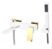 Однорычажный настенный смеситель для ванны Boheme Q 143 схема 7