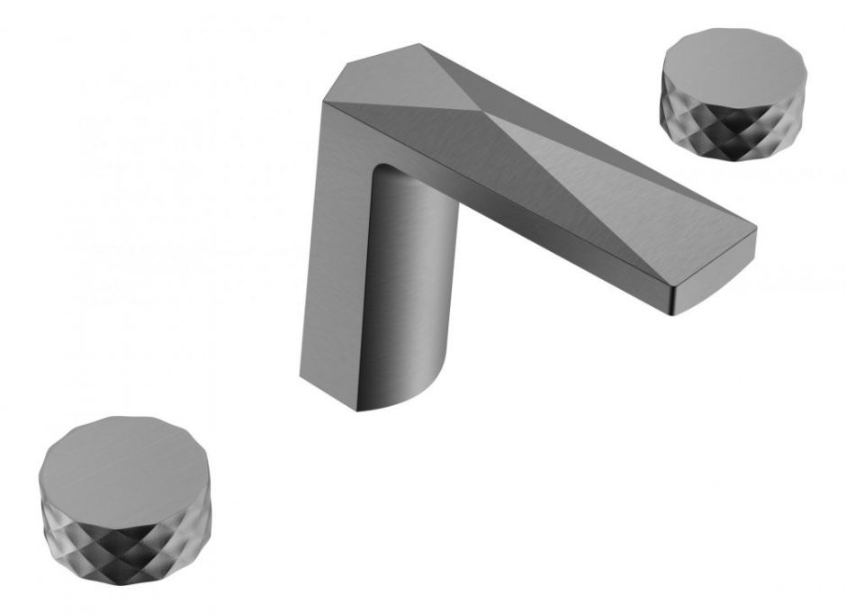 Изображение Смеситель для раковины Boheme Venturo 150, оружейная сталь