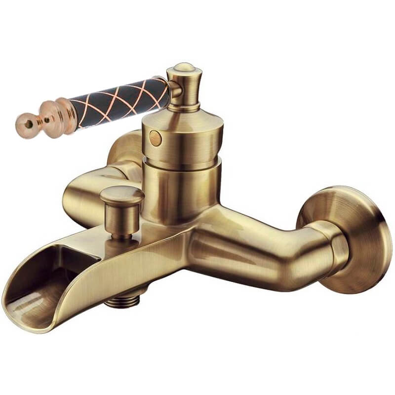 Однорычажный настенный смеситель для ванны Boheme Vogue 203 ФОТО