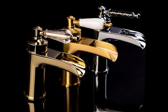 Однорычажный смеситель на горизонтальную поверхность для раковины Boheme Vogue 211 схема 6