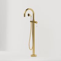 Однорычажный напольный смеситель для ванны Boheme Brilante 289 схема 3