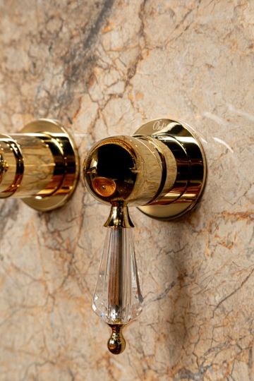 Однорычажный встраиваемый смеситель для раковины Boheme Brilante Ripresa 327 схема 3