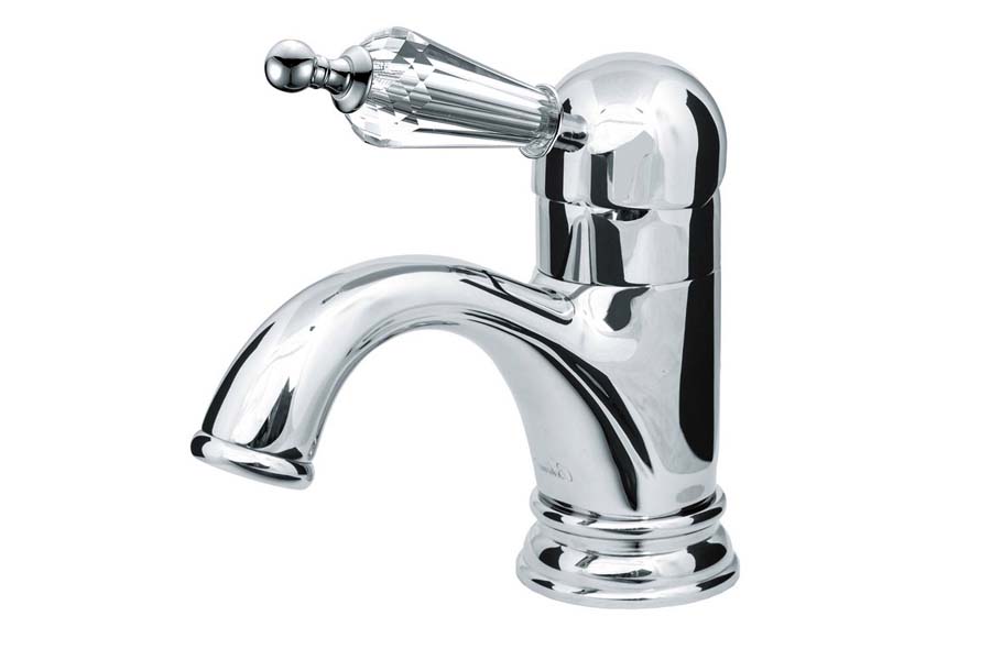 Однорычажный смеситель на горизонтальную поверхность для раковины Boheme Brilante Ripresa 341