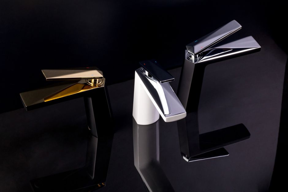 Однорычажный смеситель на горизонтальную поверхность для раковины Boheme Venturo 371 ФОТО