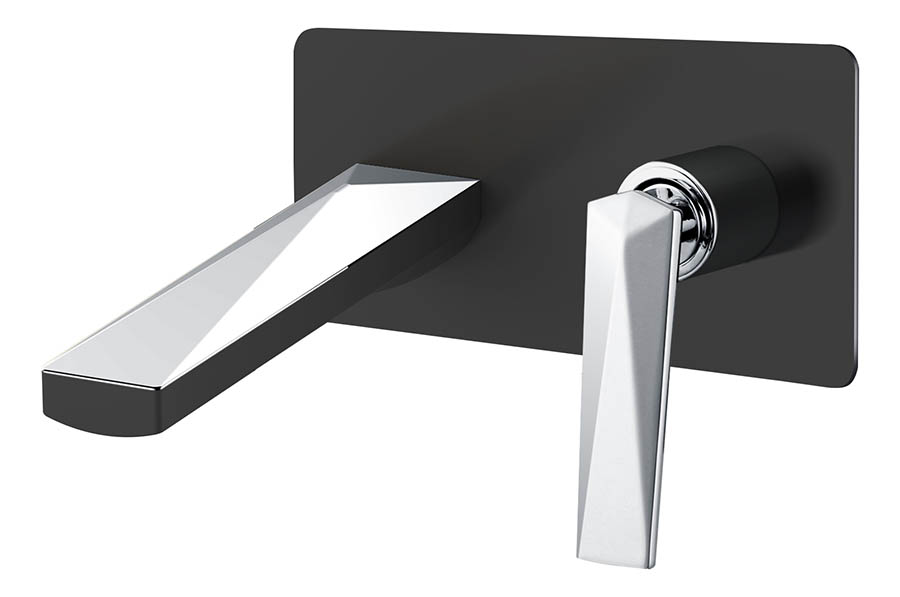 Однорычажный встраиваемый смеситель для раковины Boheme Venturo 375 ФОТО