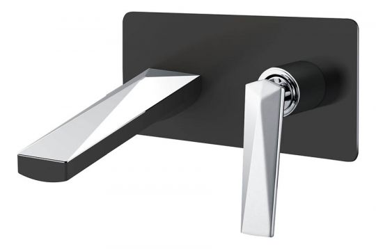 Однорычажный встраиваемый смеситель для раковины Boheme Venturo 375 схема 2