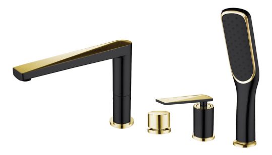 Однорычажный встраиваемый смеситель для ванны Boheme Venturo 380 схема 4