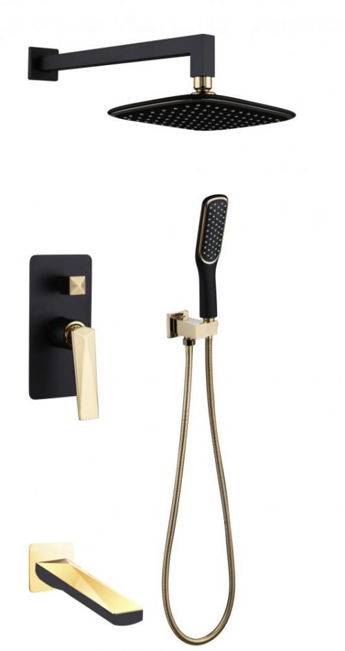 Однорычажный встраиваемый смеситель для душа Boheme Venturo 384 ФОТО