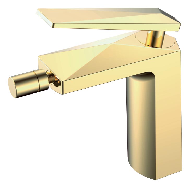 Изображение Однорычажный смеситель на горизонтальную поверхность для биде Boheme Venturo 386