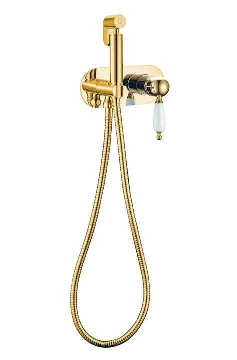 Изображение Гигиеническая лейка со смесителем Boheme Medici 425