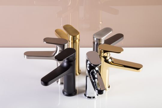 Однорычажный смеситель на горизонтальную поверхность для раковины Boheme Spectre 452 схема 9