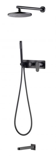 Однорычажный смеситель для душа Boheme Spectre 454, встраиваемый схема 5