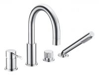 встраиваемый смеситель для ванны Boheme Uno 460 схема 2