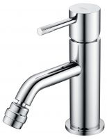 Однорычажный смеситель на горизонтальную поверхность для биде Boheme Uno 466 схема 2