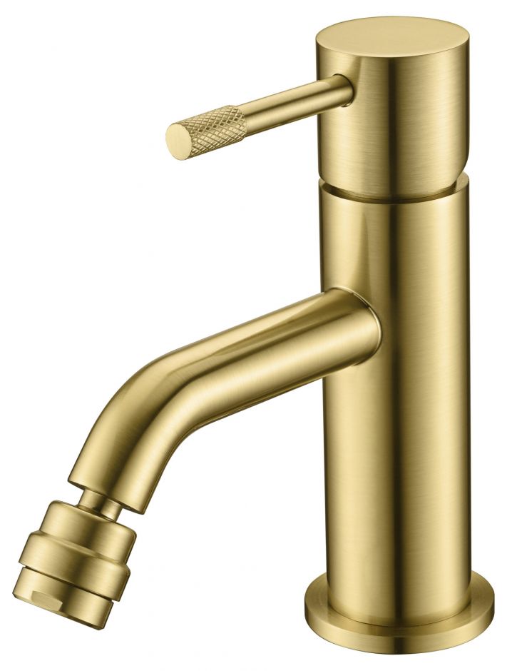 Однорычажный смеситель на горизонтальную поверхность для биде Boheme Uno 466 ФОТО