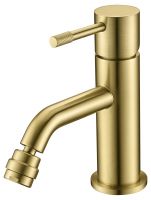 Однорычажный смеситель на горизонтальную поверхность для биде Boheme Uno 466 схема 5