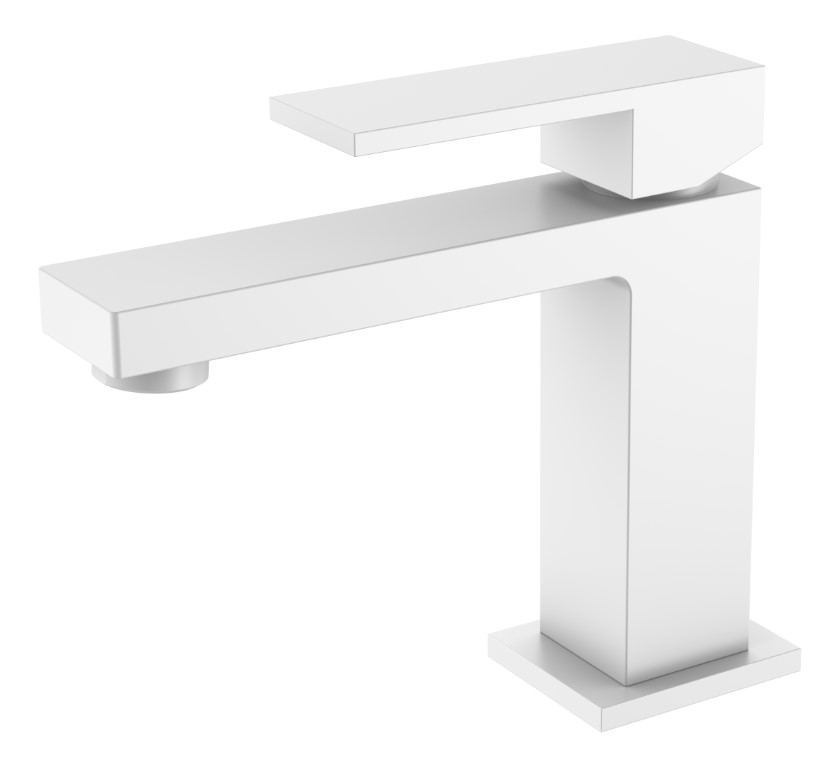 Однорычажный смеситель для раковины Boheme Qubic 471 ФОТО