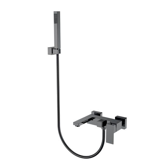 Однорычажный настенный смеситель для ванны Boheme Qubic 473 схема 9 Однорычажный настенный смеситель для ванны Boheme Qubic 473 схема 9