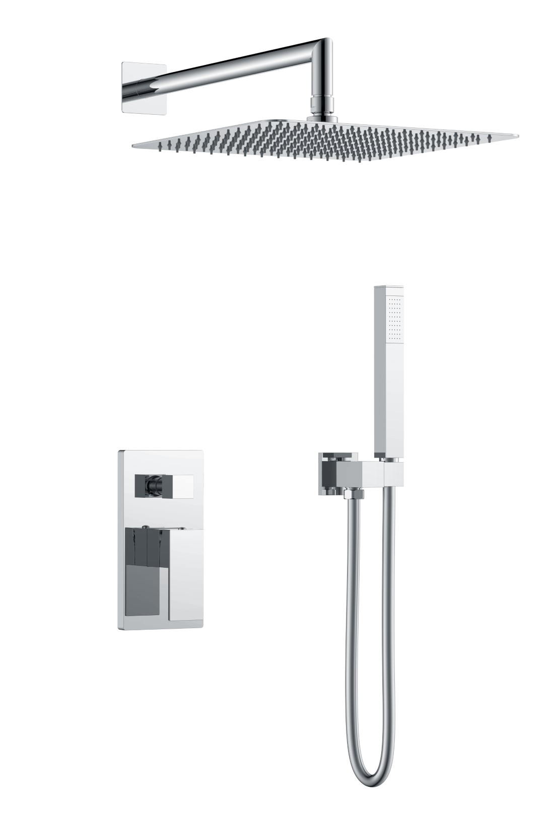 Однорычажный встраиваемый смеситель для душа Boheme 474 цена от 40 301 ₽ Фото Однорычажный встраиваемый смеситель для душа Boheme 474