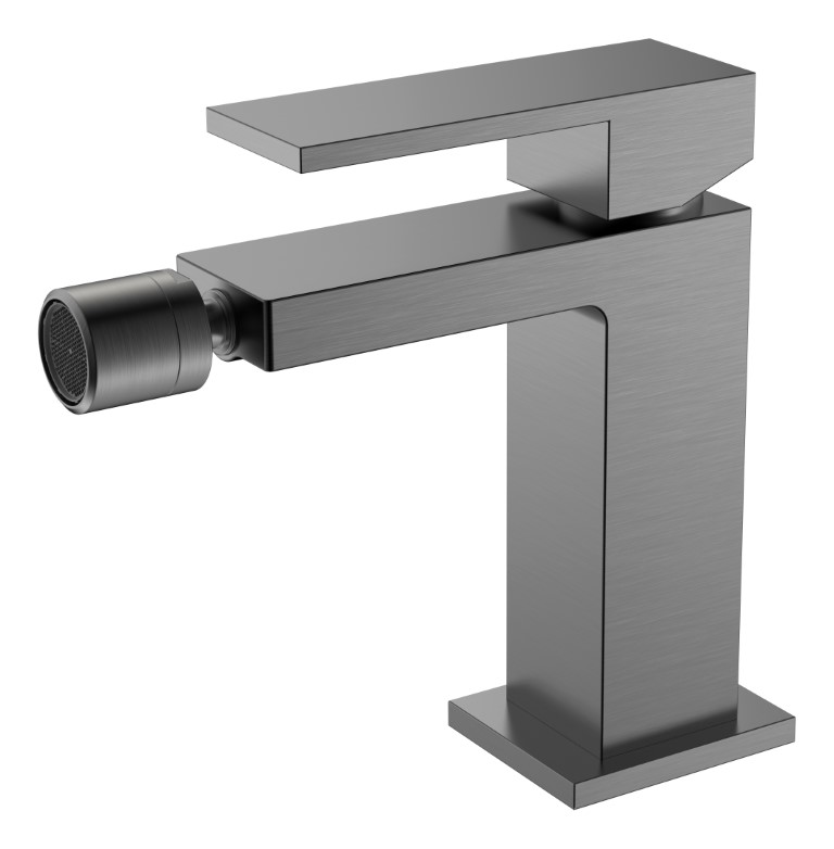 Однорычажный смеситель на горизонтальную поверхность для биде Boheme Qubic 476 ФОТО