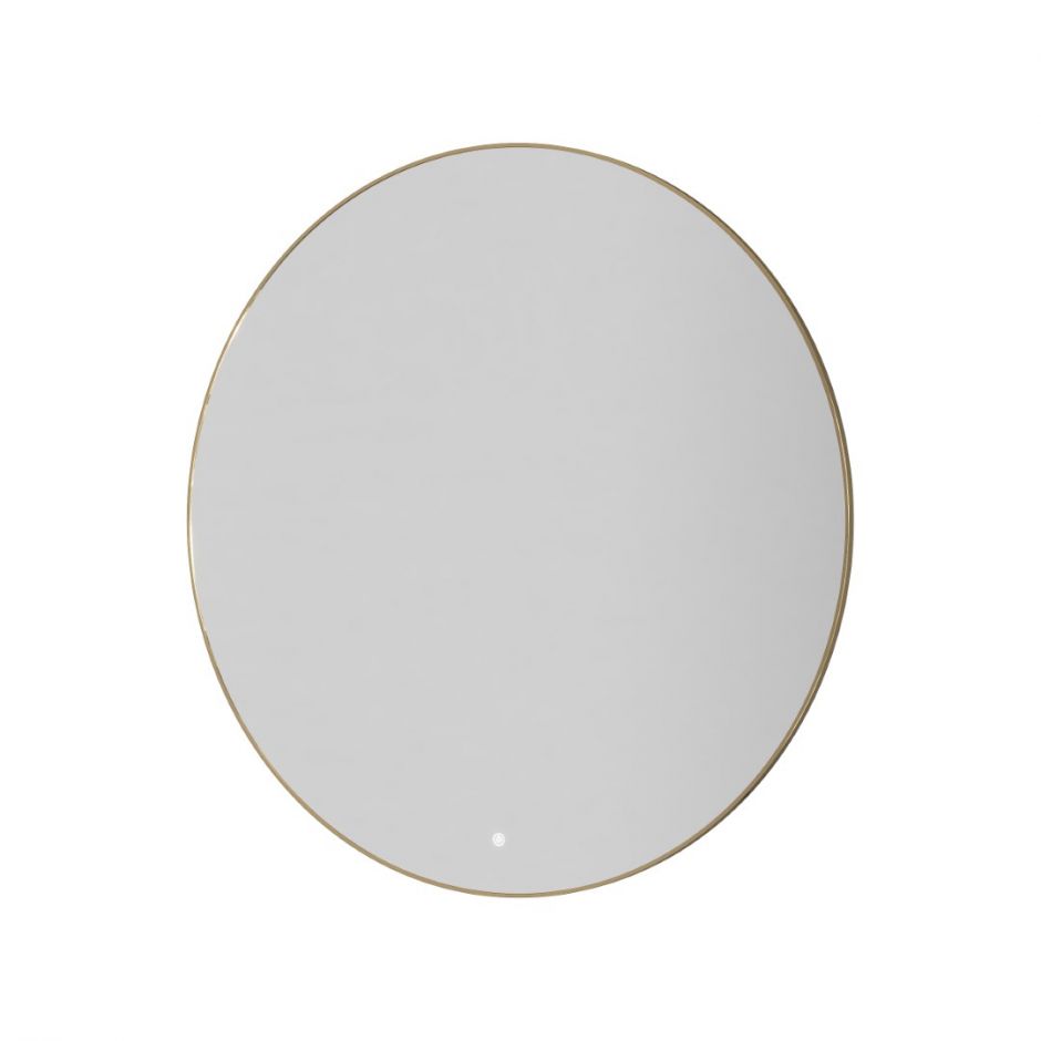Зеркало круглое с LED подсветкой сенсор антипар 120х120 см Boheme Modern 545-120 ФОТО