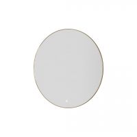 Зеркало круглое с LED подсветкой сенсор антипар 80х80 см Boheme Modern 545/2 схема 3