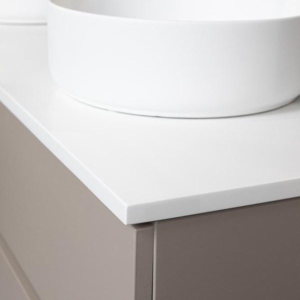 Столешница прямая матовая 141 см Boheme Vallessi 840-140-w corian