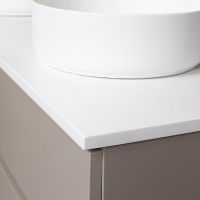 Столешница прямая матовая 141 см Boheme Vallessi 840-140-w corian схема 1