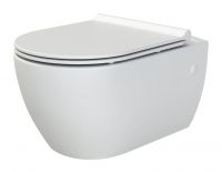 Подвесной унитаз с биде с крышкой Boheme Bianca 963-SET-2 схема 1