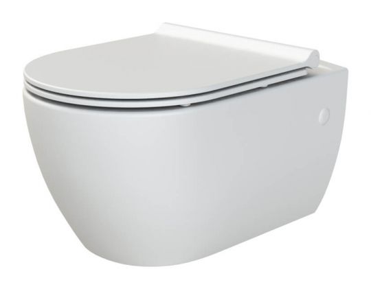 Подвесной унитаз матовый Boheme Bianca 963-WM