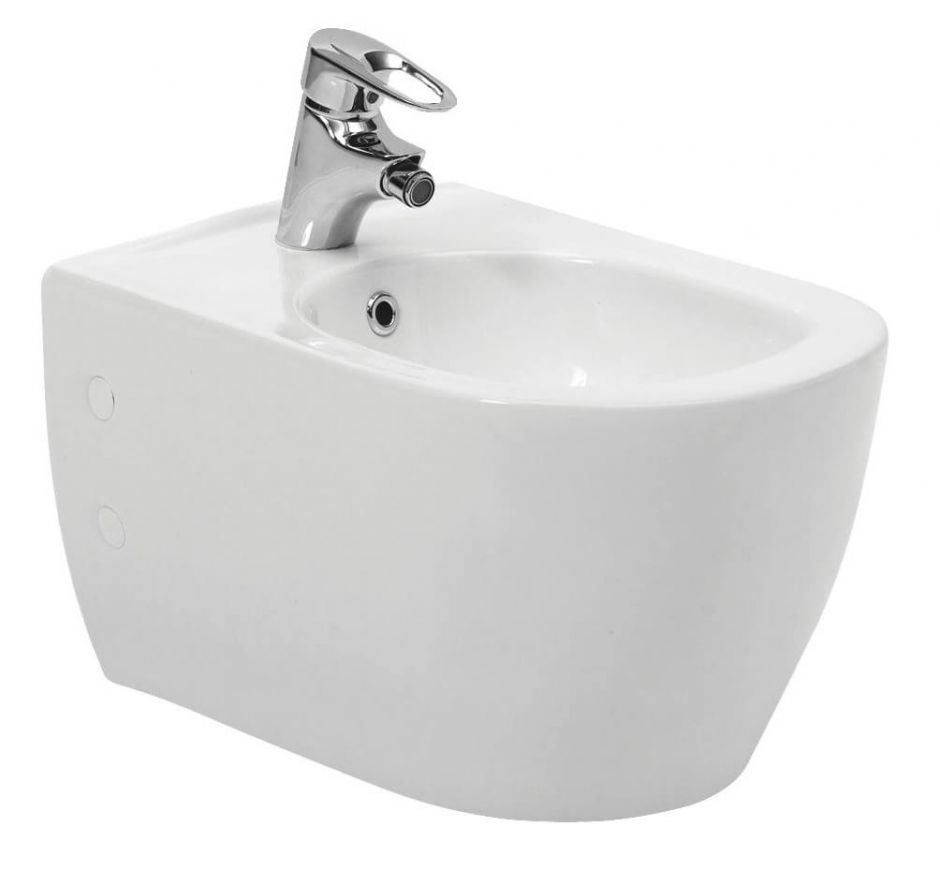 Подвесное биде матовое Boheme Bianca 964-WM