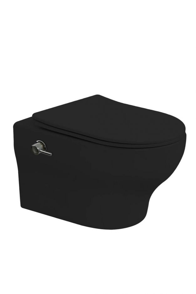 Изображение Унитаз подвесной с крышкой Boheme FIORE 978-SET смыв торнадо