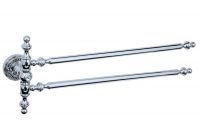 Держатель для полотенца двойной Boheme Brillante 10442 схема 1