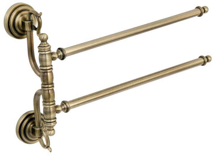 Изображение Держатель для полотенца двойной Boheme BAROCCO 10666