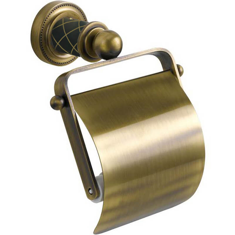 Держатель для туалетной бумаги с крышкой Boheme MURANO 10901