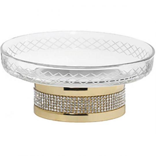 Настольная мыльница Boheme Royal Cristal Cristal 10930 схема 3