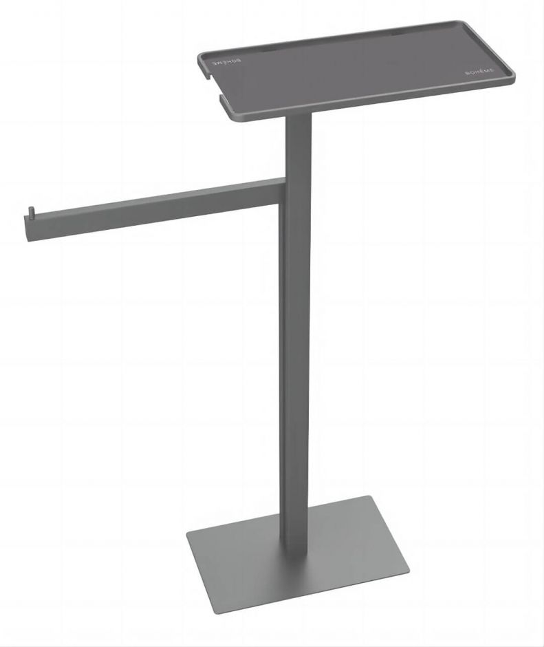 Стойка напольная с полкой и полотенцедержателем Boheme 10952 ФОТО