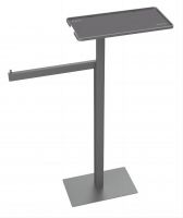 Стойка напольная с полкой и полотенцедержателем Boheme 10952 схема 4