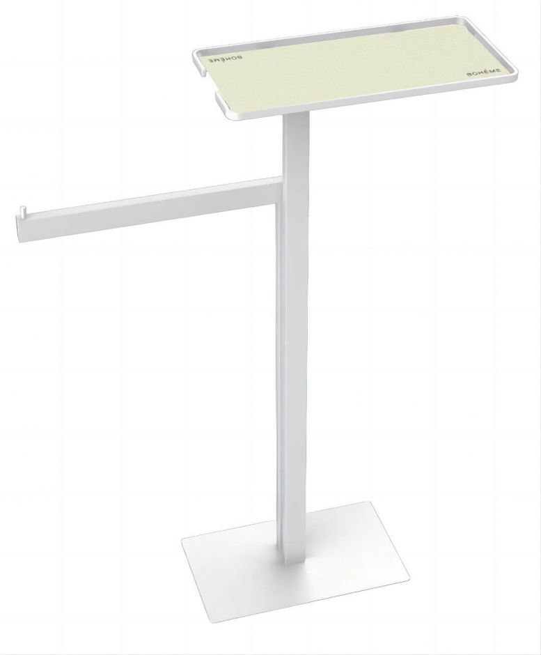 Стойка напольная с полкой и полотенцедержателем Boheme 10952 ФОТО