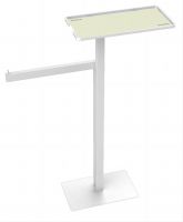 Стойка напольная с полкой и полотенцедержателем Boheme 10952 схема 6