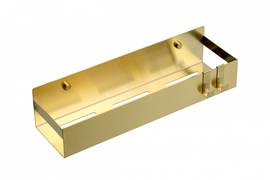 Полка подвесная + 2 крючка Boheme Q BLACK 10965 ФОТО