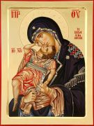 Икона Взыграние Младенца: Символ Надежды и Веры (рукописная)