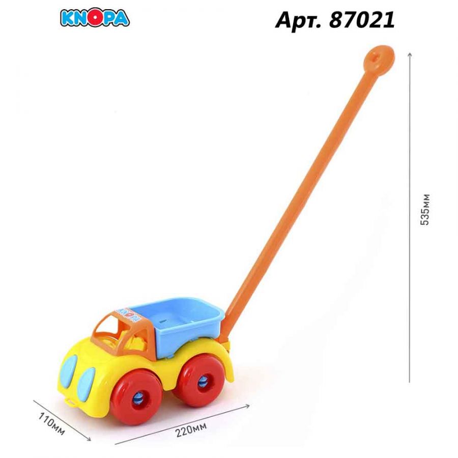 Каталка грузовик 22 см КНОПА
