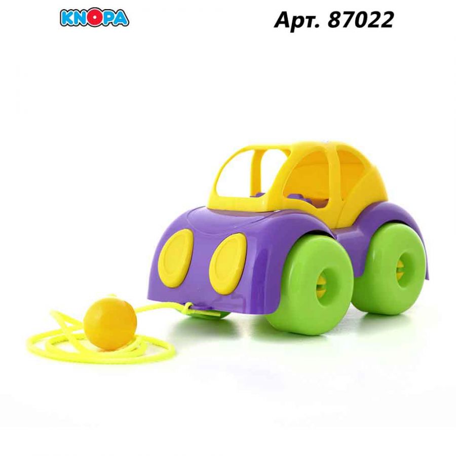 Каталка машинка 22 см КНОПА