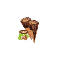 Рожок с ореховым кремом 25 г, Conosnack Nocciola, Messori, 25 g