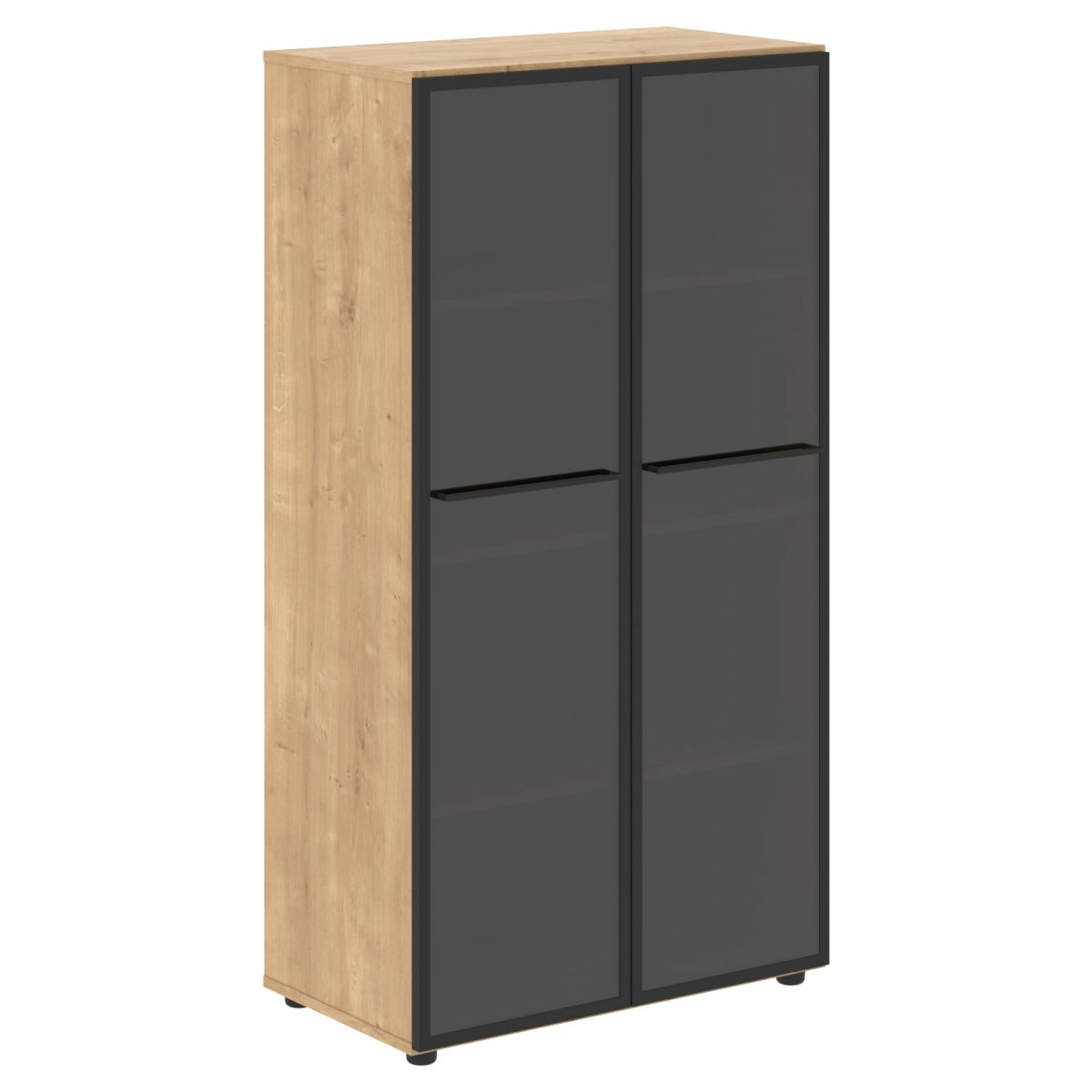 Шкаф со стеклянными дверьми LMC 80.2 800х430х1517