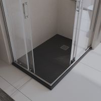 Душевой поддон из искусственного камня BelBagno Uno 120x80 TRAY-MR-UNO-AH-120/80-35-NERO Черный схема 3