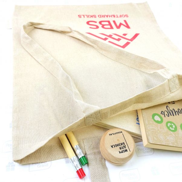 Эко сумки с логотипом MBS